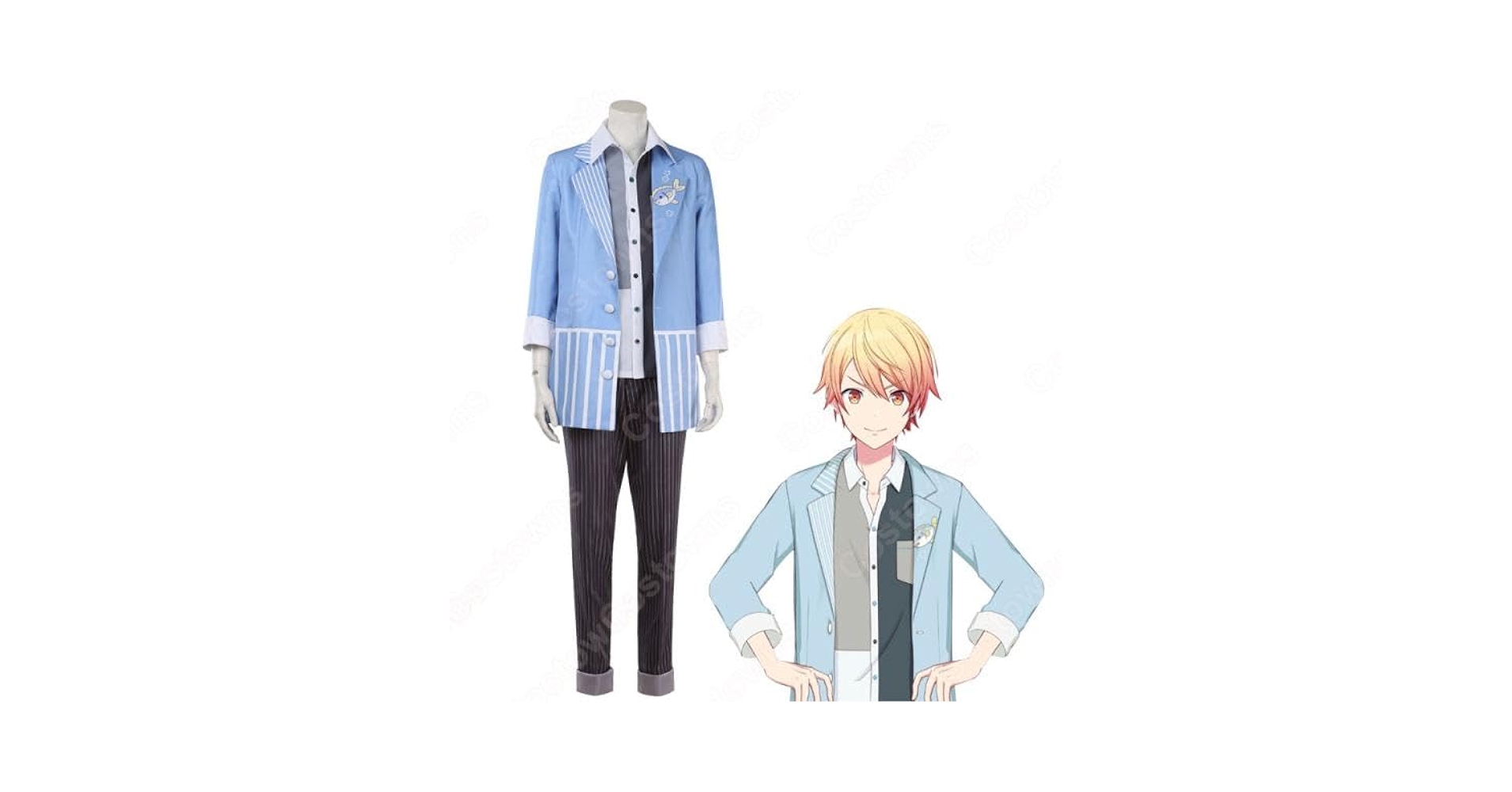 プロジェクトセカイ 天馬司 私服 コスプレ 衣装 高品質 プロセカ 天馬司（てんまつかさ） 私服 コスプレ衣装